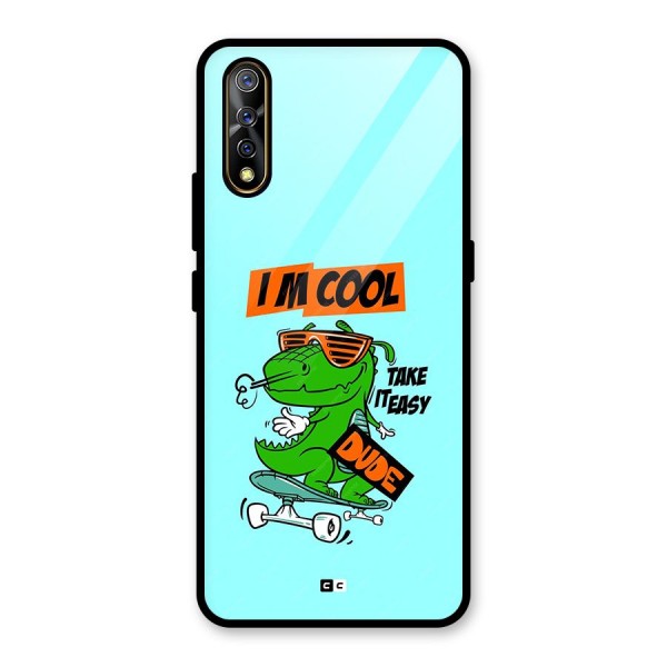Cool Dude Glass Back Case for Vivo S1