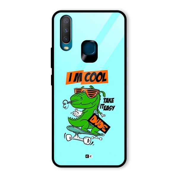 Cool Dude Glass Back Case for Vivo Y15