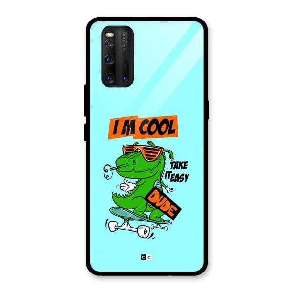 Cool Dude Glass Back Case for Vivo iQOO 3