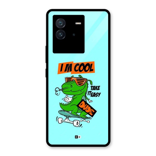 Cool Dude Glass Back Case for Vivo iQOO Neo 6 5G