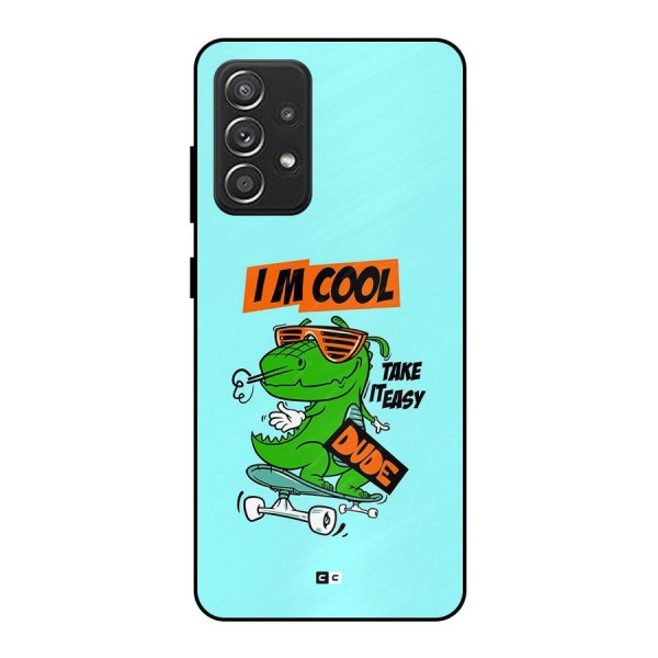 Cool Dude Metal Back Case for Galaxy A52