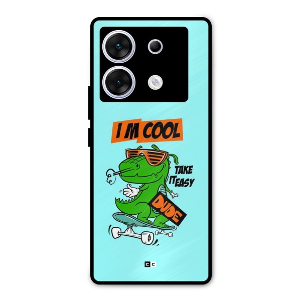 Cool Dude Metal Back Case for Infinix Zero 30 5G