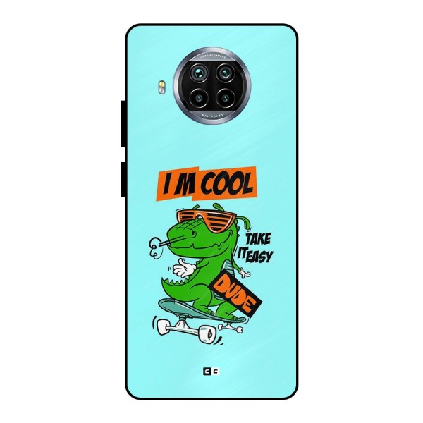 Cool Dude Metal Back Case for Mi 10i