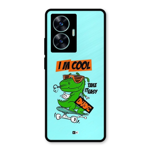 Cool Dude Metal Back Case for Realme C55