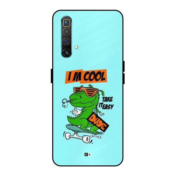 Cool Dude Metal Back Case for Realme X3 SuperZoom