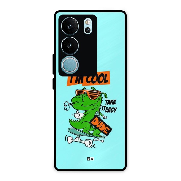 Cool Dude Metal Back Case for Vivo V29
