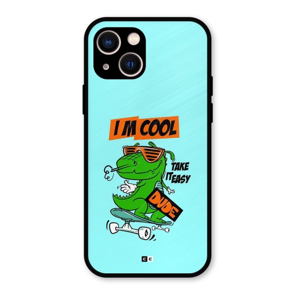 Cool Dude Metal Back Case for iPhone 13