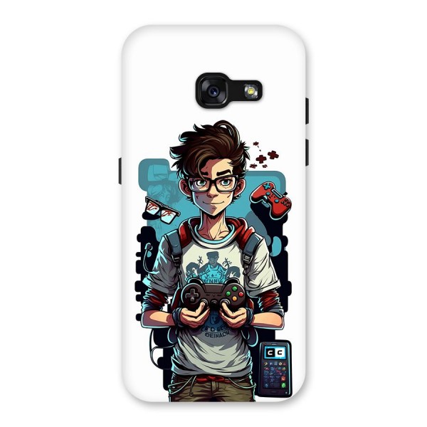Cool Gamer Guy Back Case for Galaxy A3 (2017)
