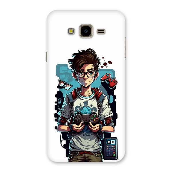 Cool Gamer Guy Back Case for Galaxy J7 Nxt