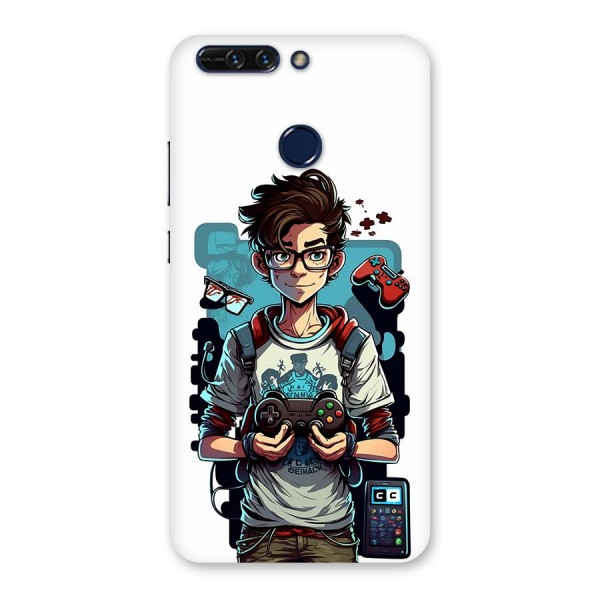 Cool Gamer Guy Back Case for Honor 8 Pro