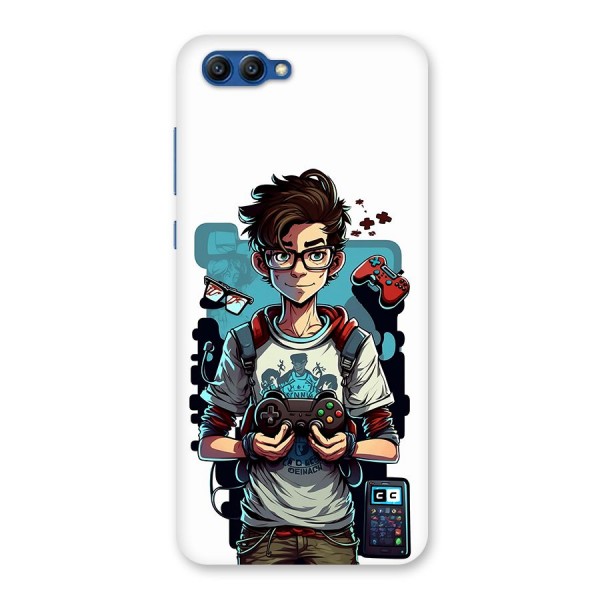 Cool Gamer Guy Back Case for Honor View 10
