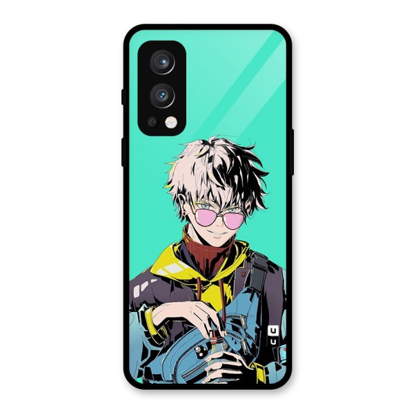 Cool Gojo Glass Back Case for OnePlus Nord 2 5G