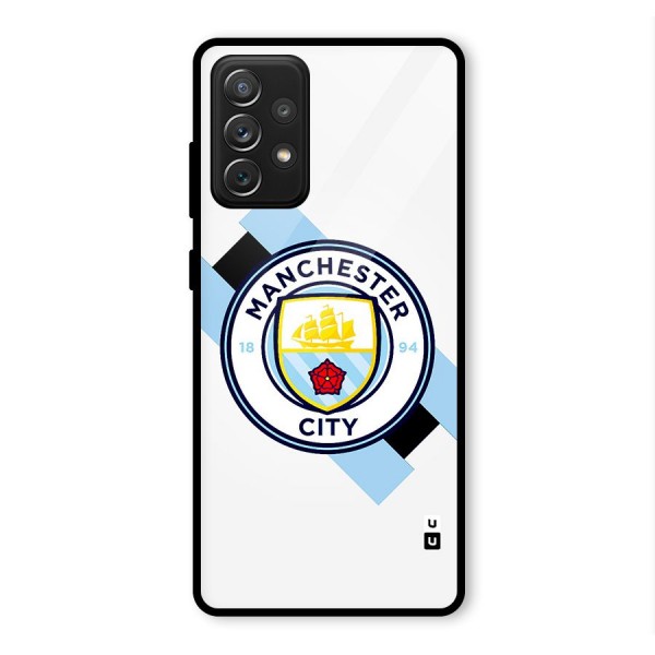 Cool Manchester City Glass Back Case for Galaxy A72