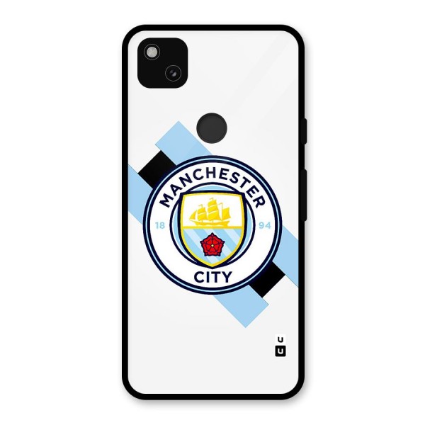 Cool Manchester City Glass Back Case for Google Pixel 4a