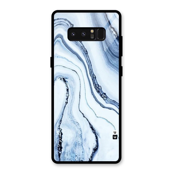 Cool Marble Art Glass Back Case for Galaxy Note 8