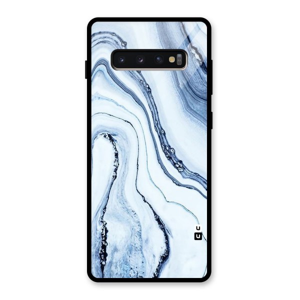 Cool Marble Art Glass Back Case for Galaxy S10 Plus