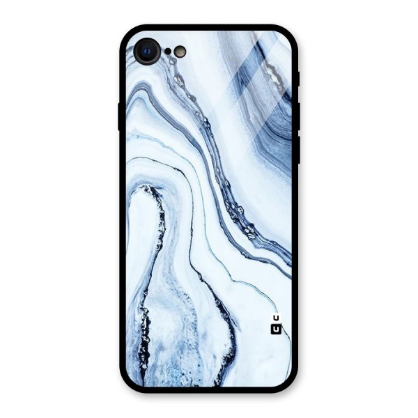Cool Marble Art Glass Back Case for iPhone 8