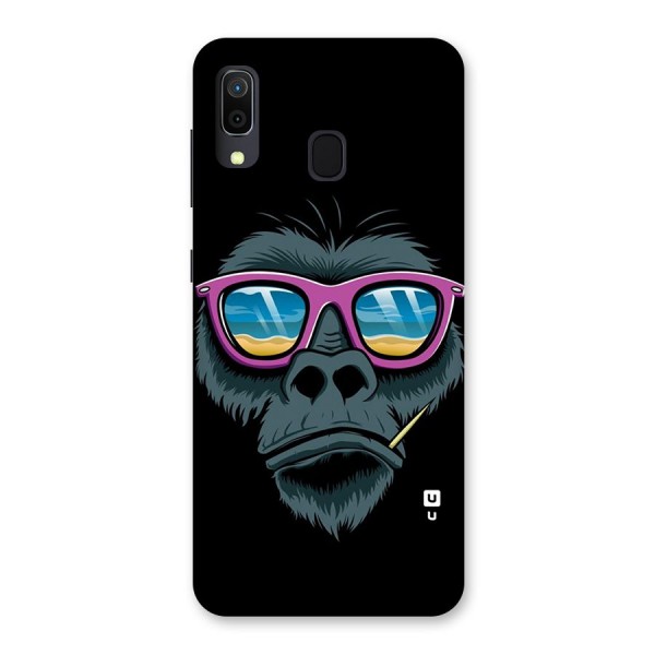Cool Monkey Beach Sunglasses Back Case for Galaxy A20