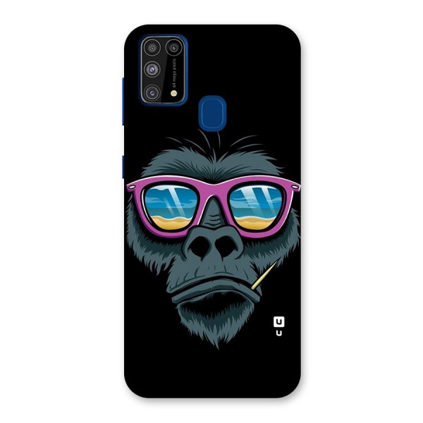 Cool Monkey Beach Sunglasses Back Case for Galaxy F41