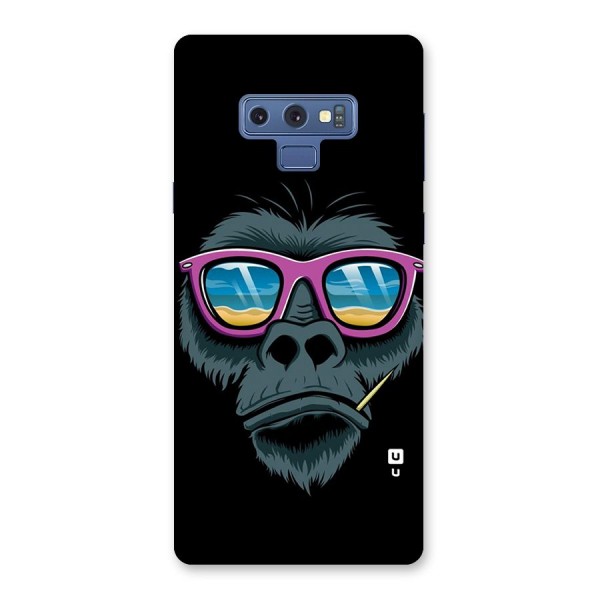 Cool Monkey Beach Sunglasses Back Case for Galaxy Note 9