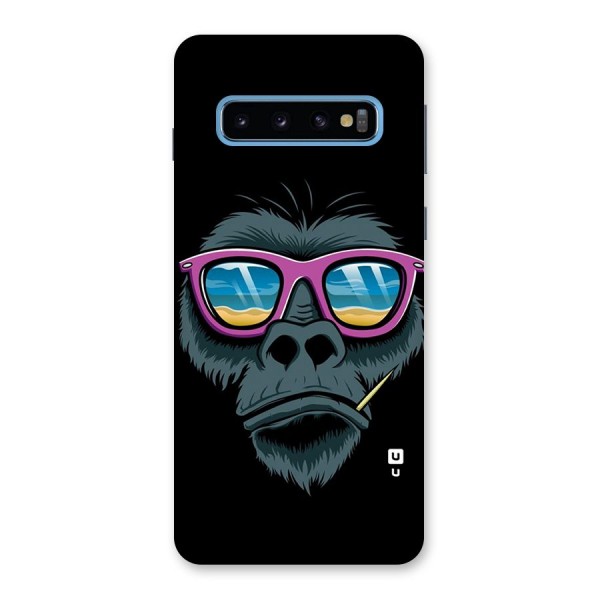 Cool Monkey Beach Sunglasses Back Case for Galaxy S10