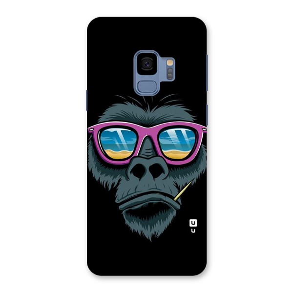 Cool Monkey Beach Sunglasses Back Case for Galaxy S9