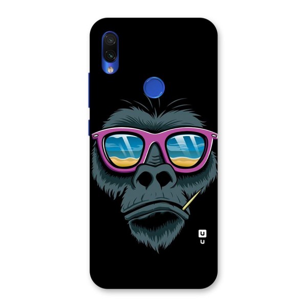 Cool Monkey Beach Sunglasses Back Case for Redmi Note 7S