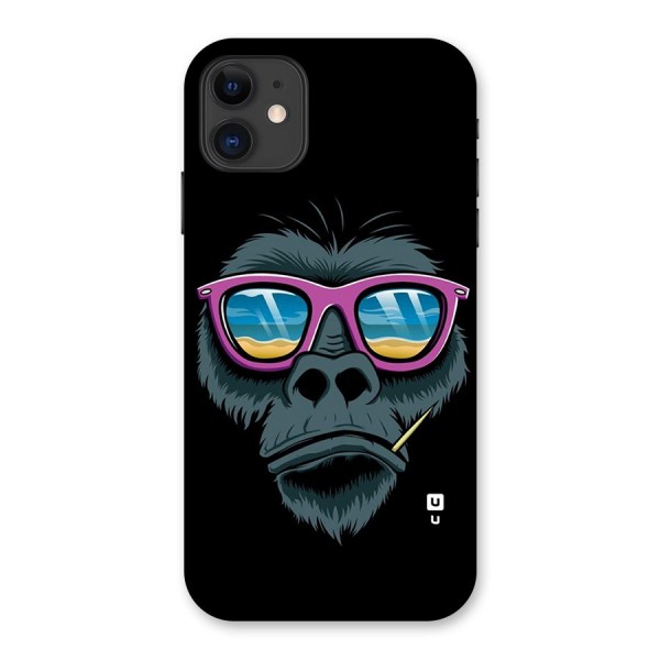 Cool Monkey Beach Sunglasses Back Case for iPhone 11