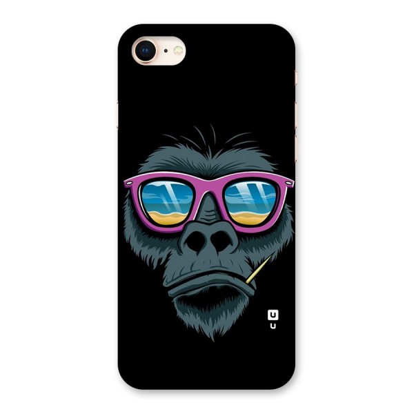 Cool Monkey Beach Sunglasses Back Case for iPhone 8
