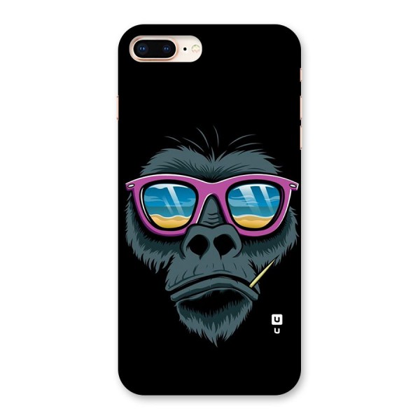 Cool Monkey Beach Sunglasses Back Case for iPhone 8 Plus