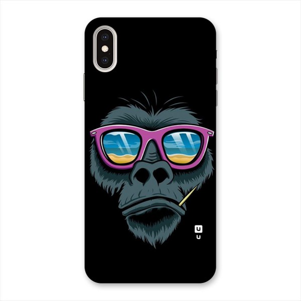 Cool Monkey Beach Sunglasses Back Case for iPhone XS Max