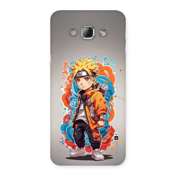 Cool Naruto Uzumaki Back Case for Galaxy A8
