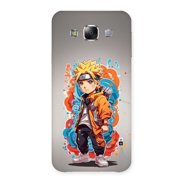 Cool Naruto Uzumaki Back Case for Galaxy E5