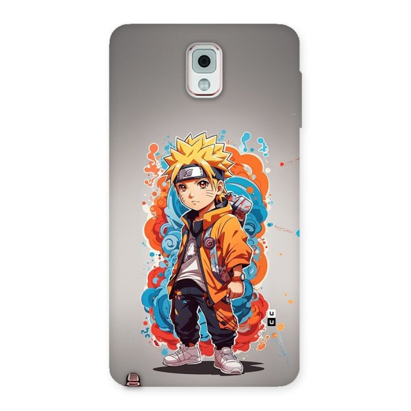 Cool Naruto Uzumaki Back Case for Galaxy Note 3