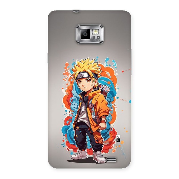 Cool Naruto Uzumaki Back Case for Galaxy S2