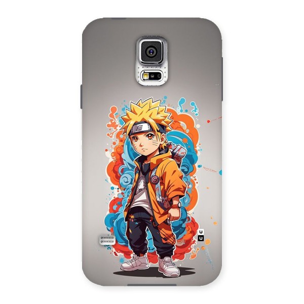 Cool Naruto Uzumaki Back Case for Galaxy S5