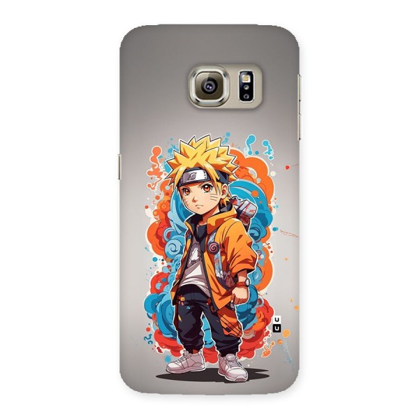 Cool Naruto Uzumaki Back Case for Galaxy S6 edge