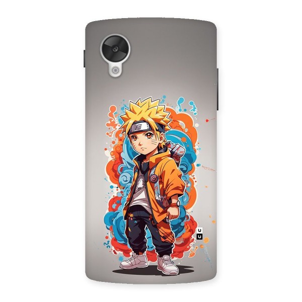 Cool Naruto Uzumaki Back Case for Google Nexus 5