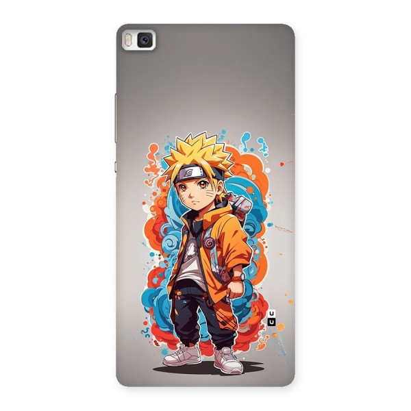 Cool Naruto Uzumaki Back Case for Huawei P8