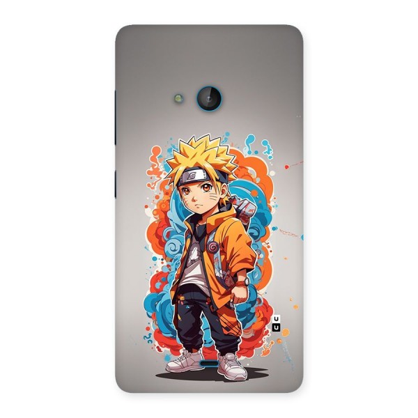 Cool Naruto Uzumaki Back Case for Lumia 540