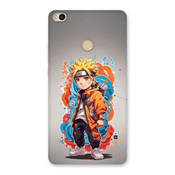 Cool Naruto Uzumaki Back Case for Mi Max 2