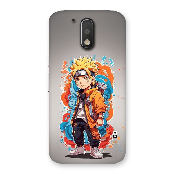 Cool Naruto Uzumaki Back Case for Moto G4 Plus