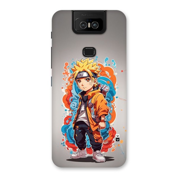 Cool Naruto Uzumaki Back Case for Zenfone 6z
