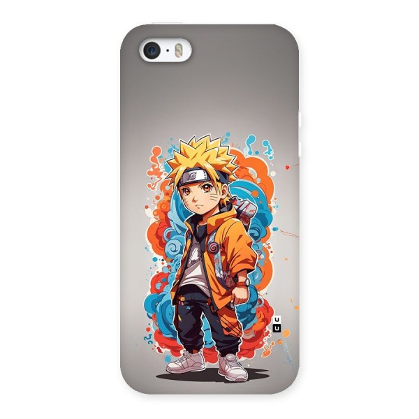 Cool Naruto Uzumaki Back Case for iPhone 5 5s