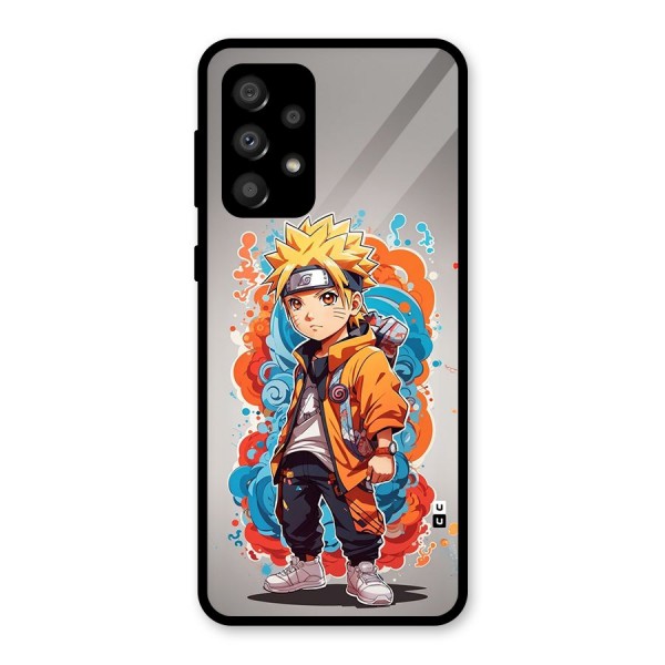 Cool Naruto Uzumaki Glass Back Case for Galaxy A32