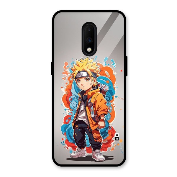 Cool Naruto Uzumaki Glass Back Case for OnePlus 7
