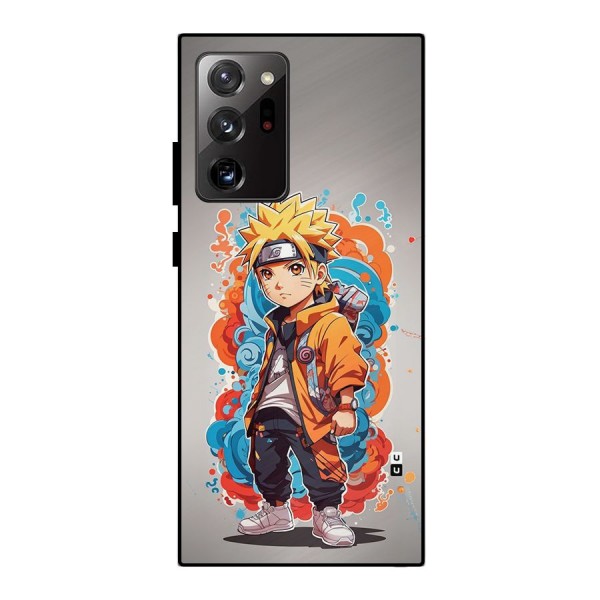 Cool Naruto Uzumaki Metal Back Case for Galaxy Note 20 Ultra