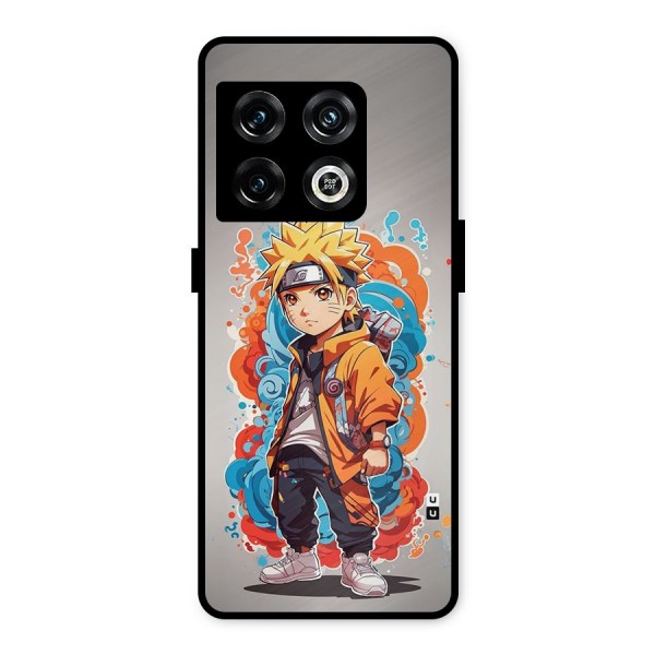 Cool Naruto Uzumaki Metal Back Case for OnePlus 10 Pro 5G
