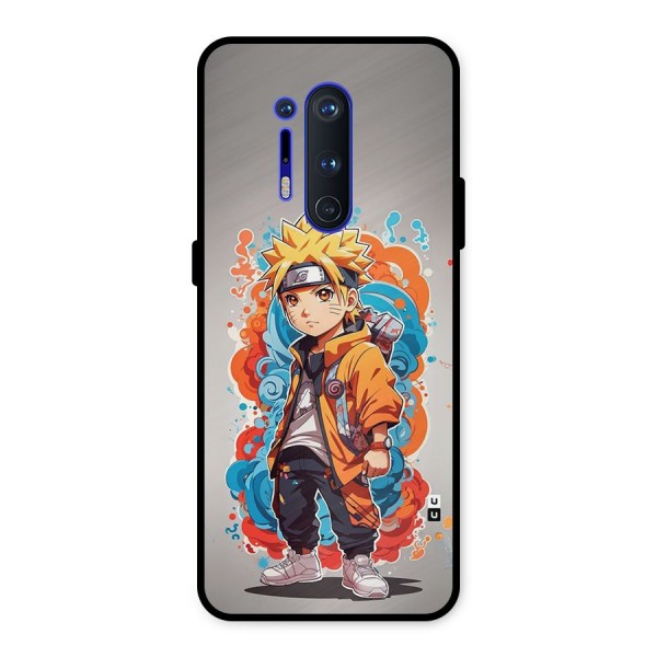 Cool Naruto Uzumaki Metal Back Case for OnePlus 8 Pro