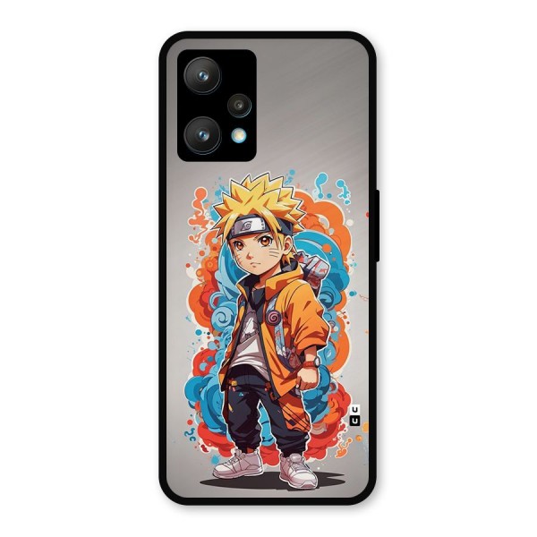 Cool Naruto Uzumaki Metal Back Case for Realme 9 Pro Plus 5G